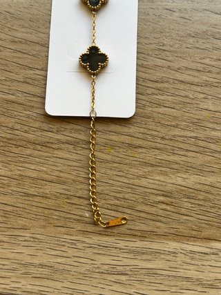 Pulsera Van Cleef Negra