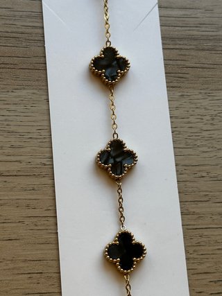 Pulsera Van Cleef Negra