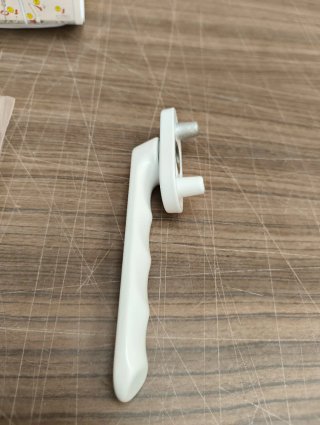 Tirador Balcón HOPPE Liège Exterior Blanco