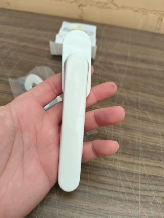 Tirador Balcón HOPPE Liège Exterior Blanco