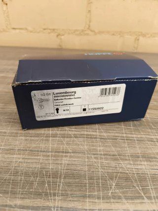 Tirador Balcón HOPPE Liège Exterior Blanco