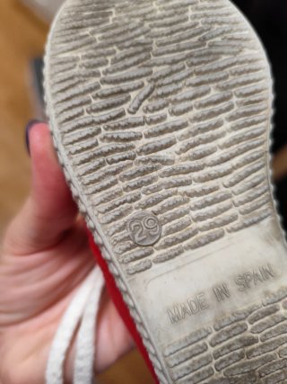 Zapatillas Javer Talla 28 y 29