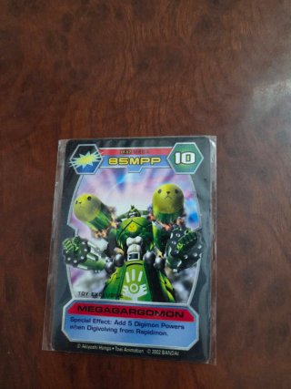 Carta Megagargomon Toy Exclusive 10