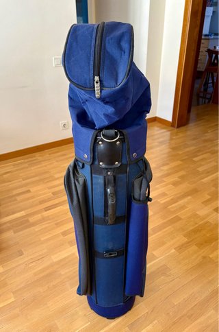 Bolsa de golf azul,