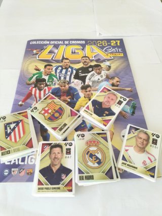 CAMBIO CROMOS DE FÚTBOL COLECCIÓN ESTE DE PANINI.