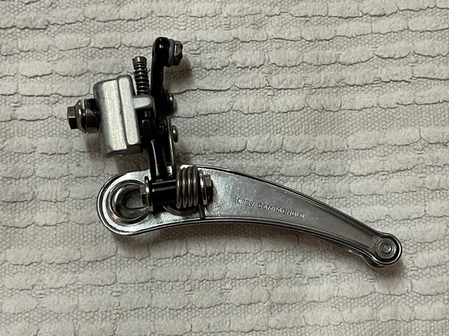 Deragliatore Campagnolo Super Record da saldare