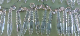 Lágrimas de cristal para lámpara