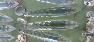 Lágrimas de cristal para lámpara