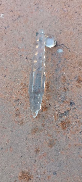 Lágrimas de cristal para lámpara