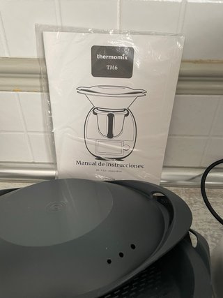 Thermomix TM6 2 vasos 2 tapas 2 cestillos