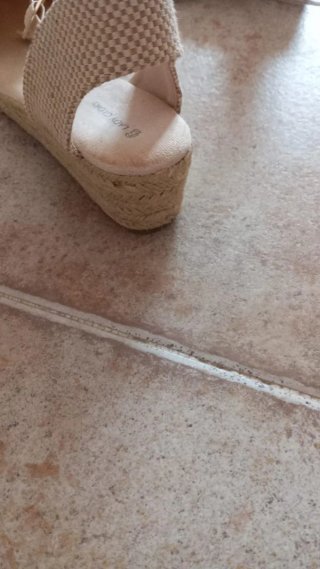 Sandalias de mujer beige