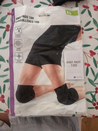 Rodilleras negras talla XS