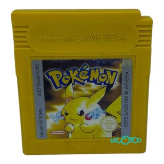 Pokémon Amarillo Game Boy Nintendo DMG-APSS-ESP
