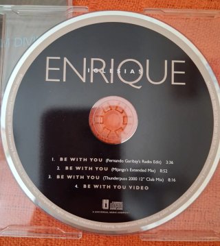 4 CDs Enrique Iglesias: Bailamos, Rhythm Divine, .