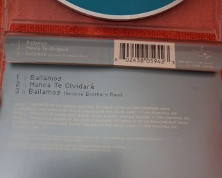 4 CDs Enrique Iglesias: Bailamos, Rhythm Divine, .