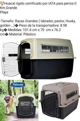 Huacal Grande para Perros
