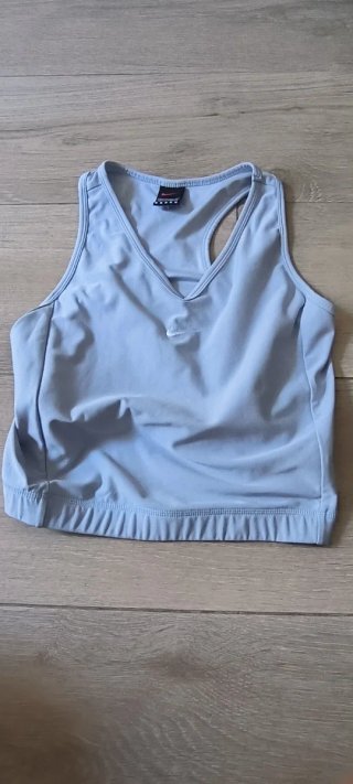 Camiseta Nike sin mangas azul claro Talla XL