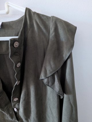 Vestido Camurça Sintética Ativo (10 anos)