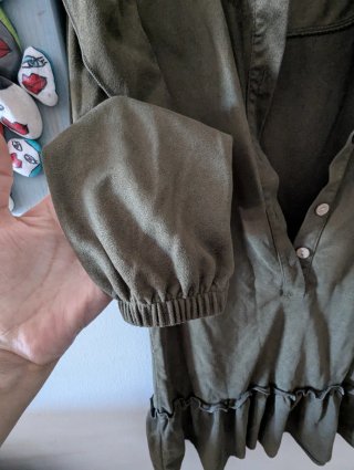 Vestido Camurça Sintética Ativo (10 anos)