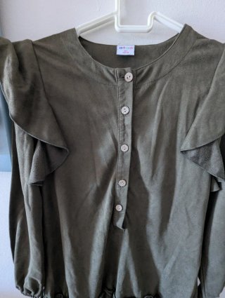 Vestido Camurça Sintética Ativo (10 anos)