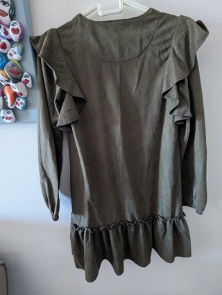 Vestido Camurça Sintética Ativo (10 anos)