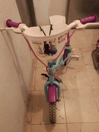 Bicicleta infantil Frozen