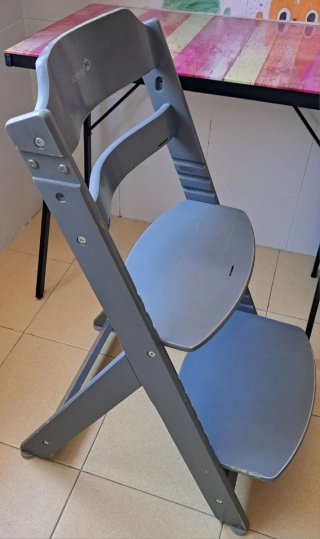 Trona Safety 1st Madera Gris Evolutiva