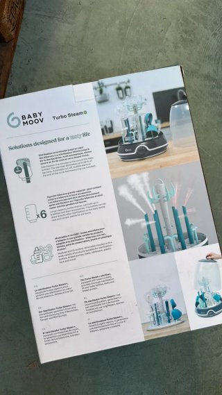 Babymoov Turbo Steam Esterilizador Biberones