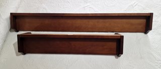 2 Estanterías Madera Maciza