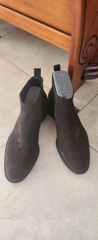 Botines de piel hombre talla 43