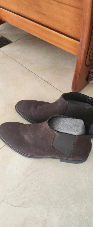 Botines de piel hombre talla 43