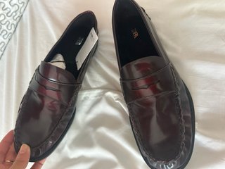 Mocasines Zara Piel Marrón Nuevos