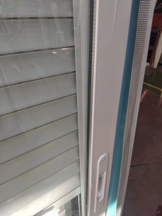 2 Ventanas correderas con persiana 1,52 x 1,34