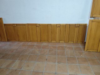 Puertas de cocina de madera