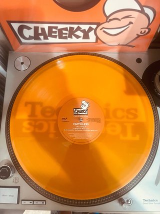 Faithless - Insomnia Vinilo Naranja Edición Limita