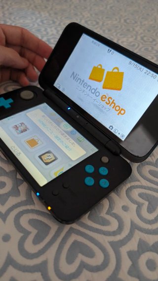 Nintendo New 2DS XL Blu/Nero