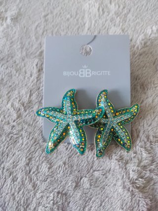 Pendientes estrella de mar Bijou Brigitte