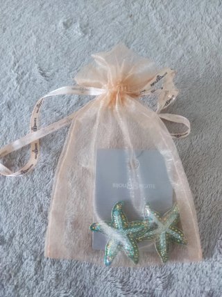 Pendientes estrella de mar Bijou Brigitte