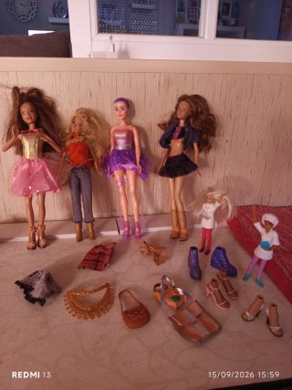 Lote Barbie e accessori