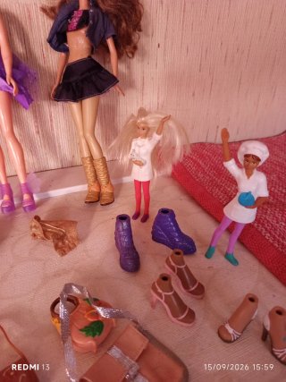 Lote Barbie e accessori