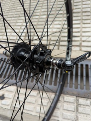 Ruota MTB 26" per 10 pignoni