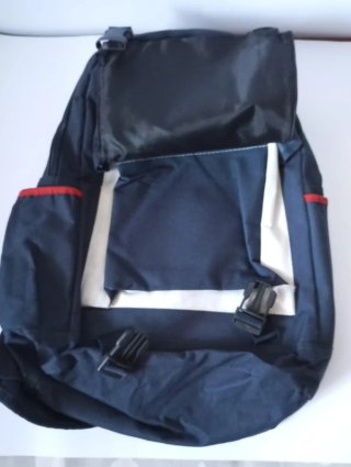 Bandolera Winston Azul y Rojo