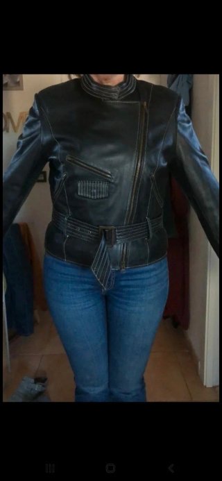 Chaqueta Piel Salvador Bachiller Talla L
