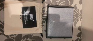 Cartera Montblanc Negra Piel