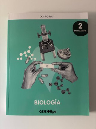 Biología 2º Bachillerato. Nuevo sin usar