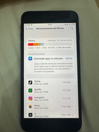 iPhone 8 Plus Negro