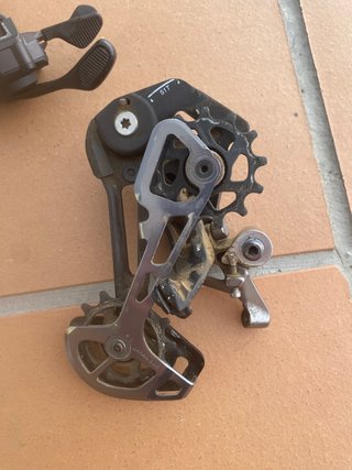 Cambio MTB Shimano XTR e comando XT