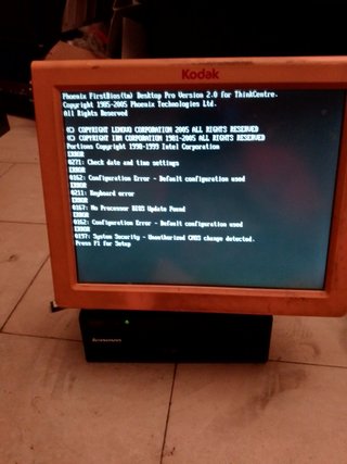 PC  Lenovo TinkCenter pantalla tactil