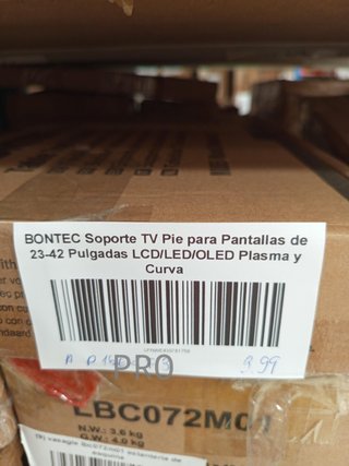 BONTEC Soporte TV Pie para Pantallas