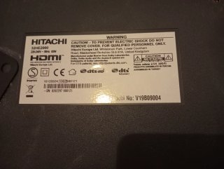 Smart TV Hitachi 32 Negra